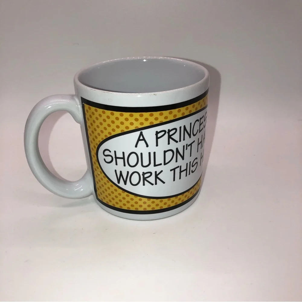 Cinderella Disney Store Comic Strip Large Oversized Mug Funny - Picture 3 of 8